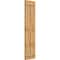 Ekena Millwork Joined Board-n-Batten Shutters w/Z-Bar, Rough Sawn Western Red Cedar, 21 1/2W x 83H, PR RBJ06Z21X083RWR - alternate 4